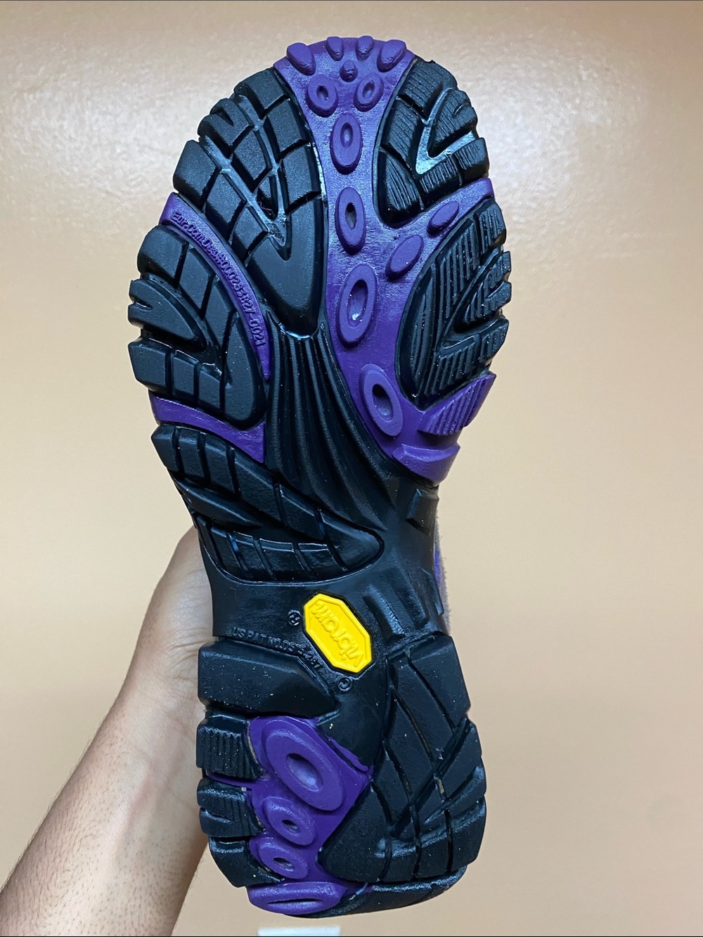 Merrell Moab 2 Mid Ventilator Women’s Hiking Boots “Bracken Purple” Size 9.5 - Picture 14 of 17